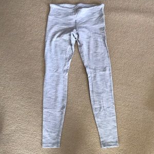 white stripe leggings